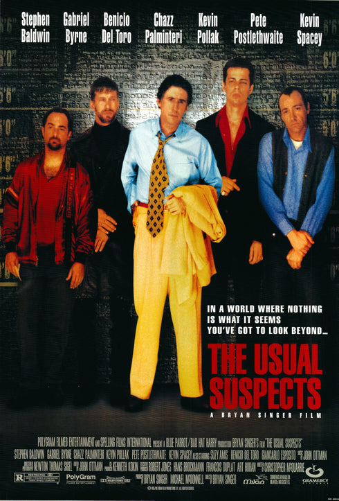 the usual suspects 1995 international one sheet poster rolled